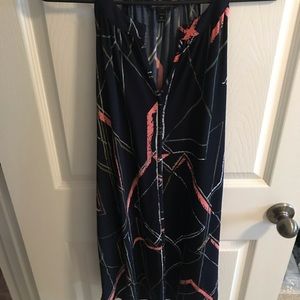 Banana Republic mini-maxi dress